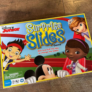 Retired Disney Junior Surprise Slides Board Game
